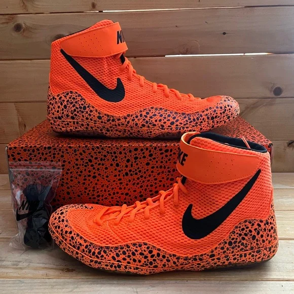 Brand New Inflict SE Olympic 'Safari' Orange Wrestling shoes FV3682-900 Men's 13 - Picture 1 of 7